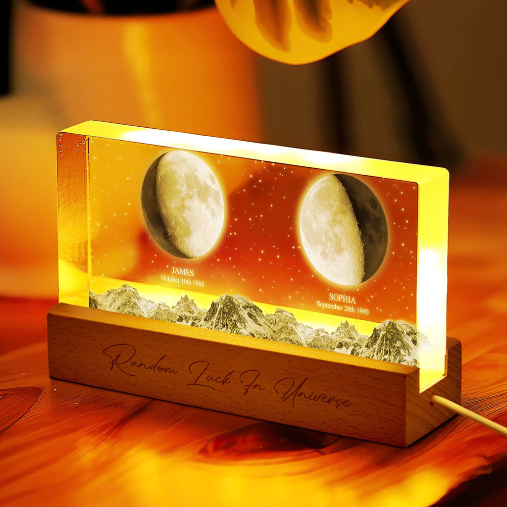 Moon Phase Night Light