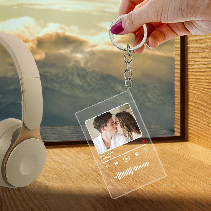Scan Code Keychain Night Light