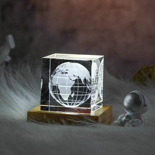 3D Moon Crystal Light