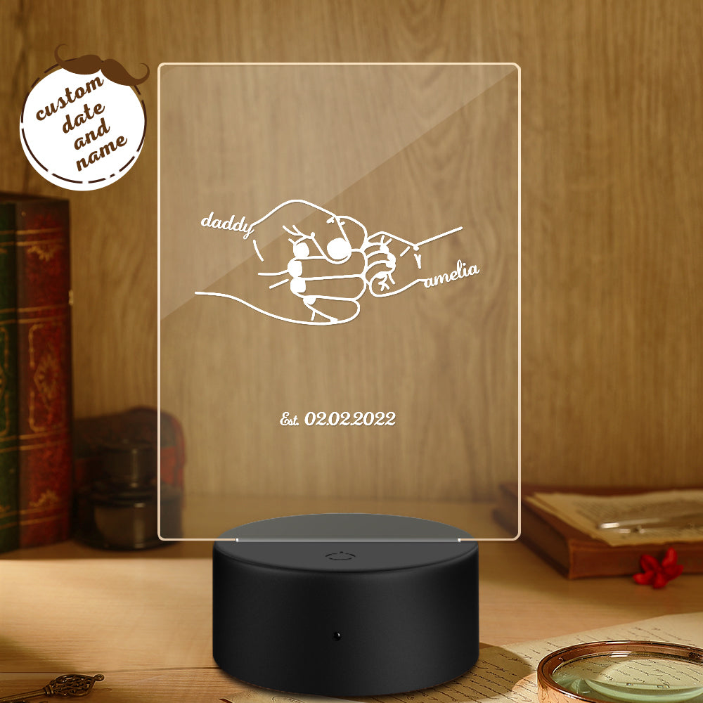 Name Date Night Light