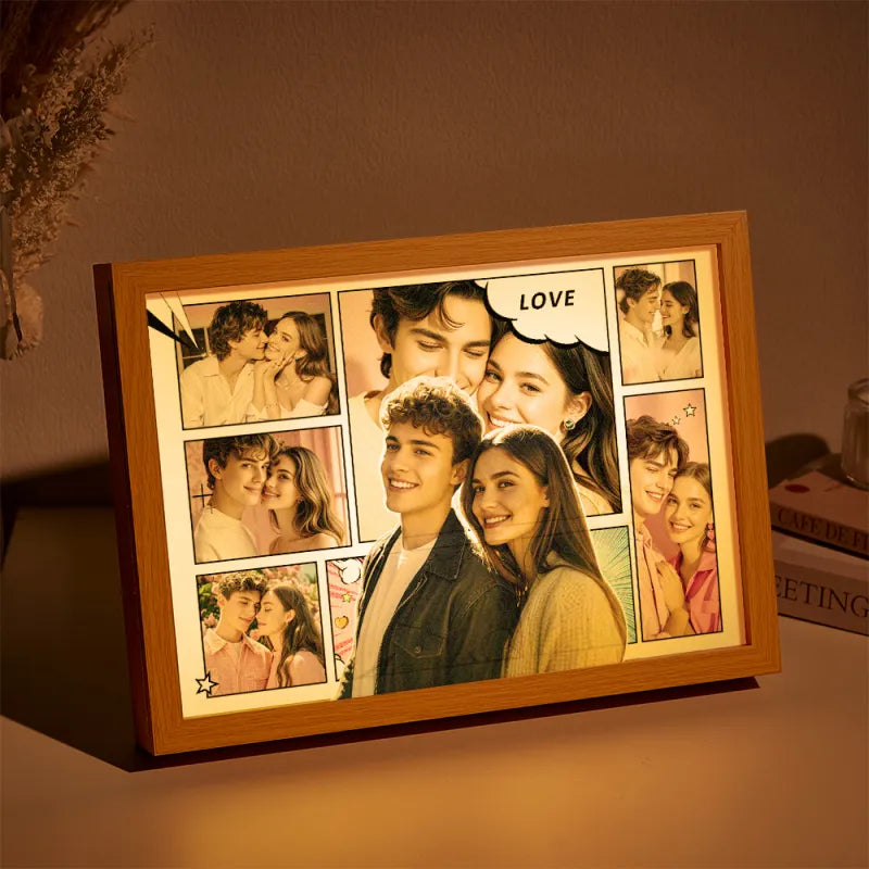 Photo Collage Lamp