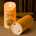 Photo Text Candle Light