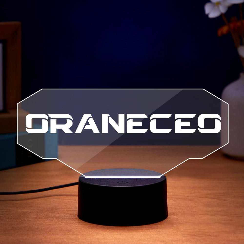 Gamer Tag LED Night Light