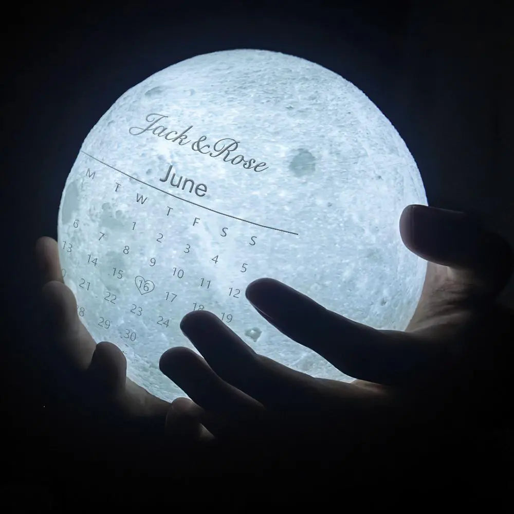 Name Photo Moon Lamp