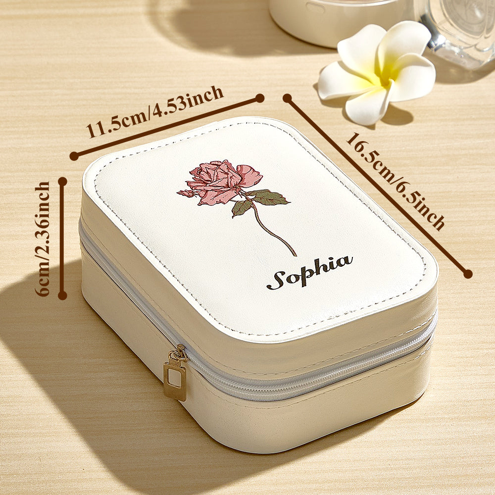 Birth Flower LED Mirror Box