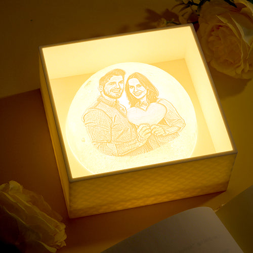 3D Printed Moon Night Light