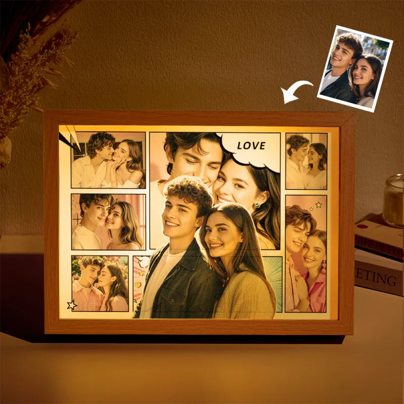 Photo Collage Lamp