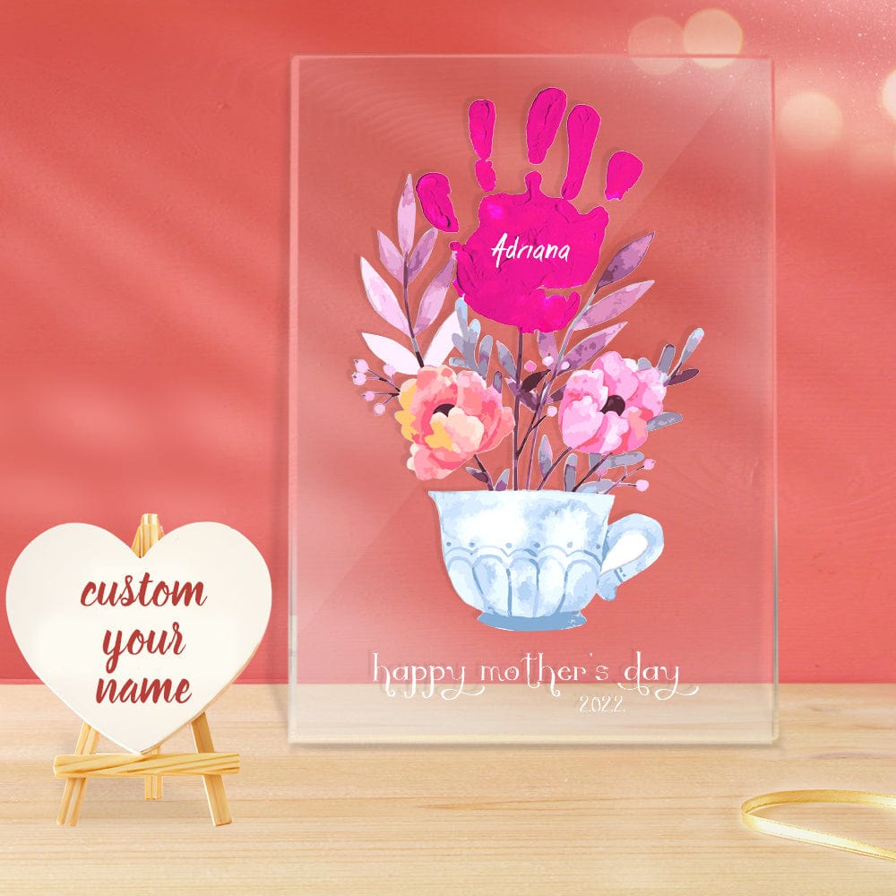 Handprint Name Night Light