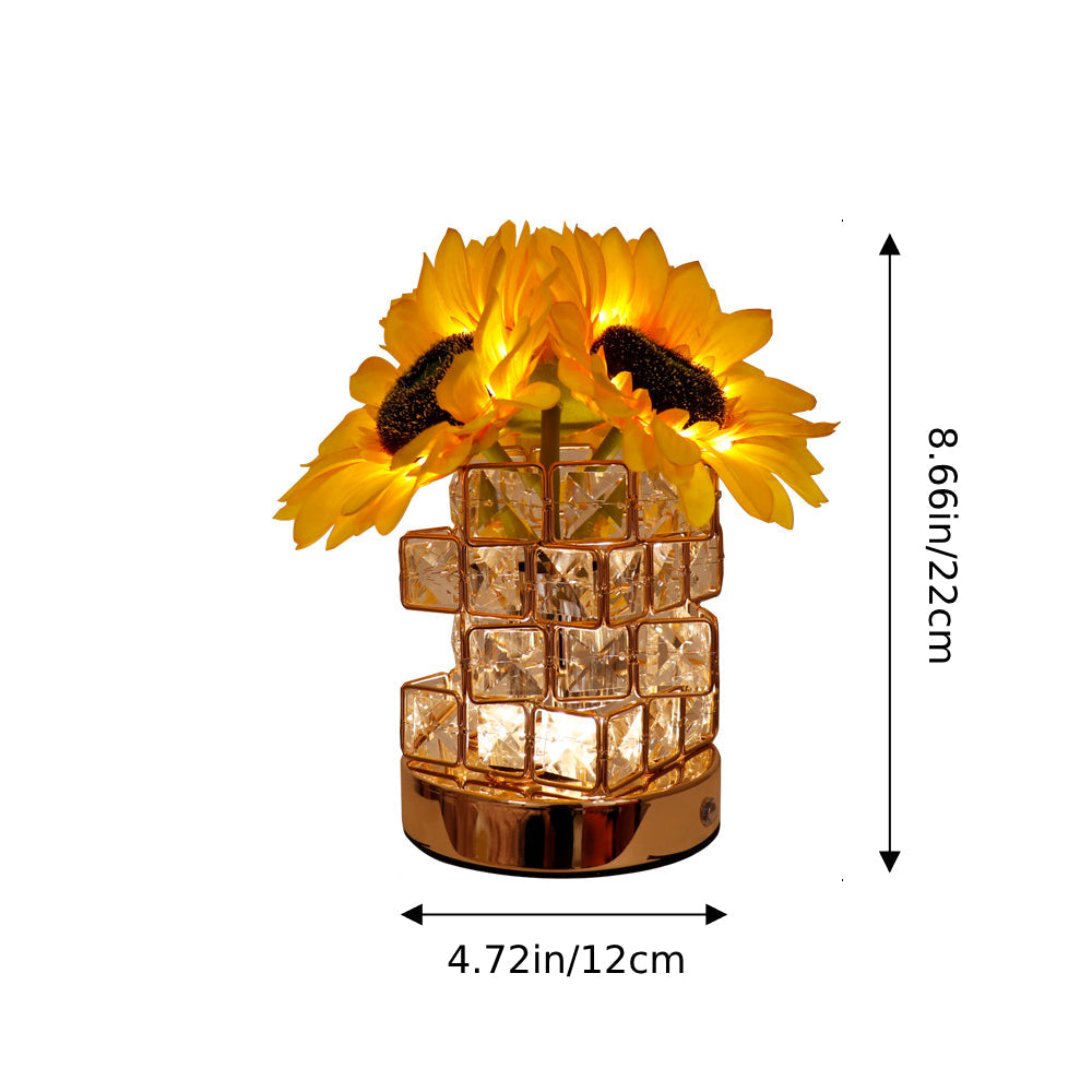 Sunflower Cube Night Light