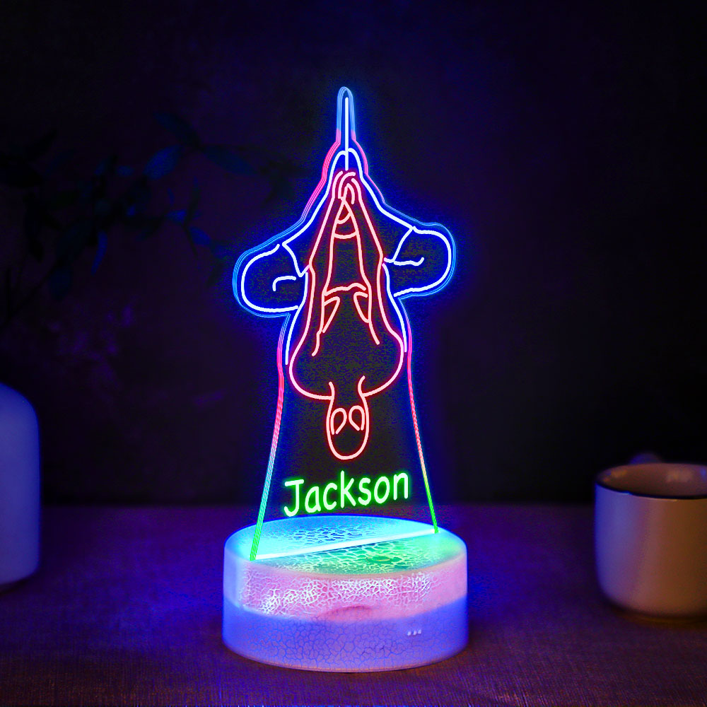 Spiderman Name Lamp