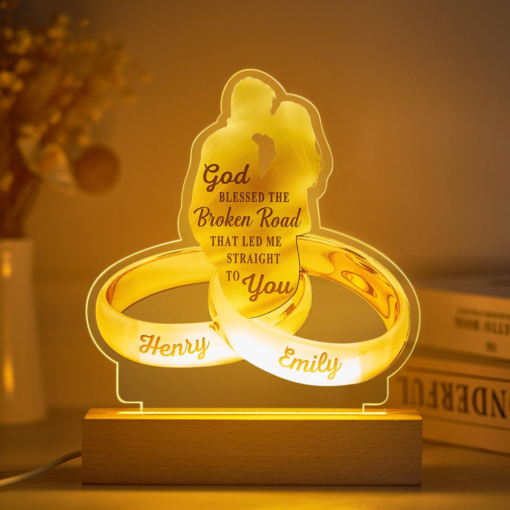 Couple Name Night Light