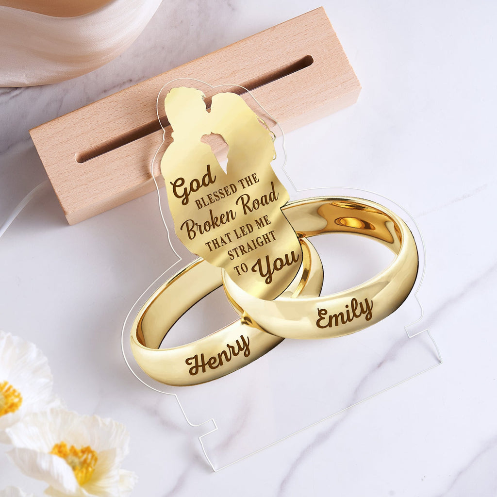 Couple Name Night Light