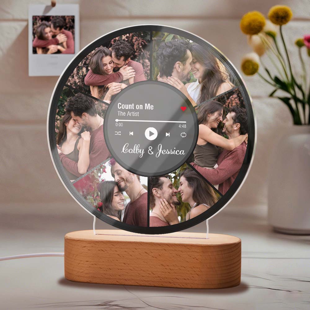 Photo Record Night Light