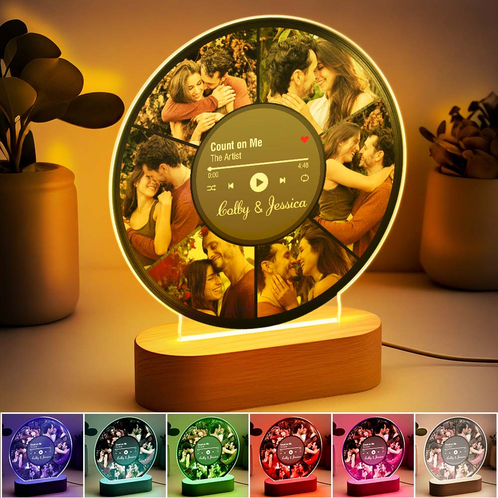 Photo Record Night Light