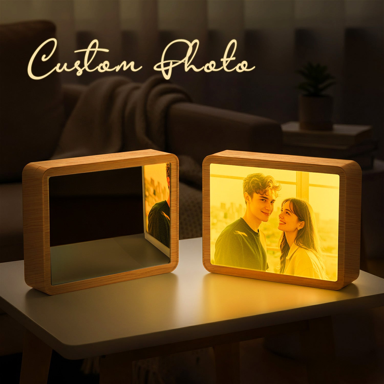 Photo Music Mirror Lamp