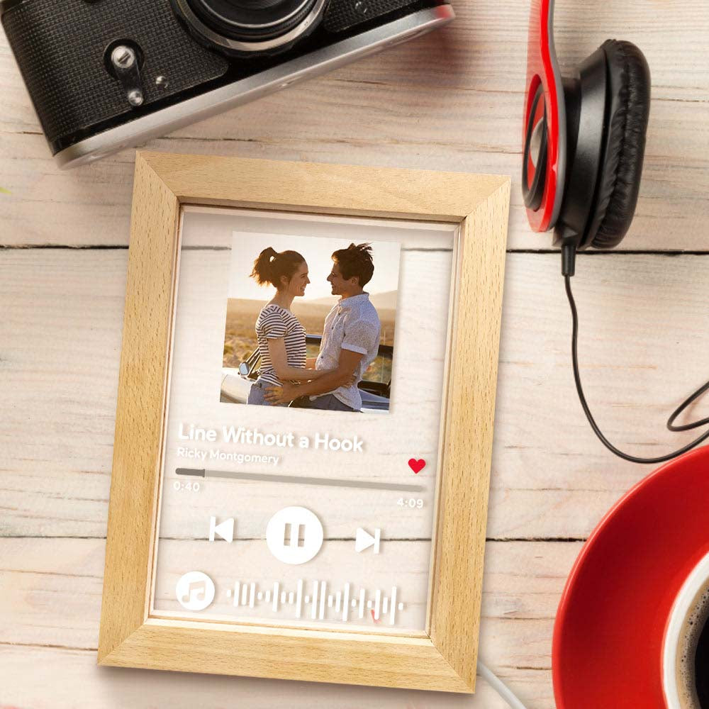 Scan Music Art Frame Night Light