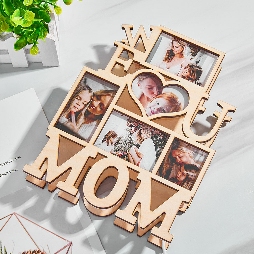 We Love You Photo Night Light