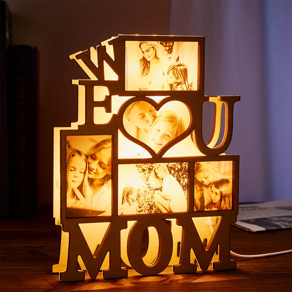 We Love You Photo Night Light
