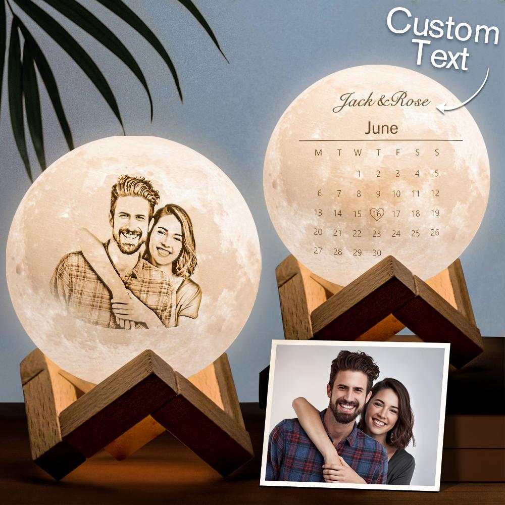 Name Photo Moon Lamp