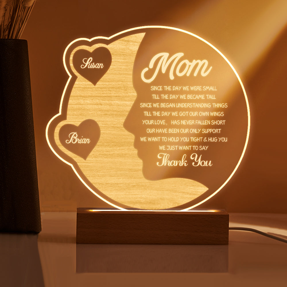 Crescent Moon Night Light