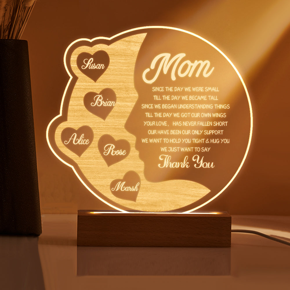 Crescent Moon Night Light