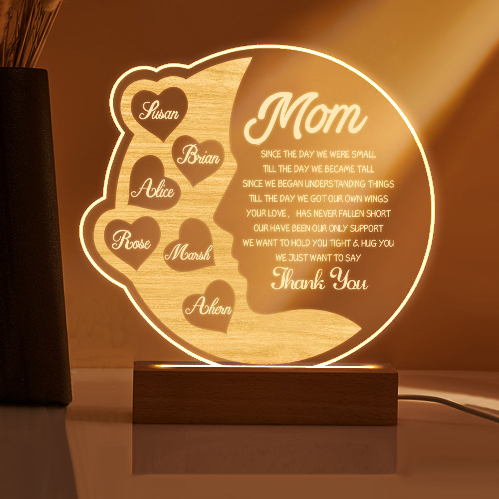 Crescent Moon Night Light
