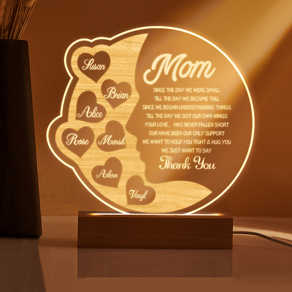 Crescent Moon Night Light