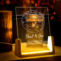 Couple Star Map Night Light