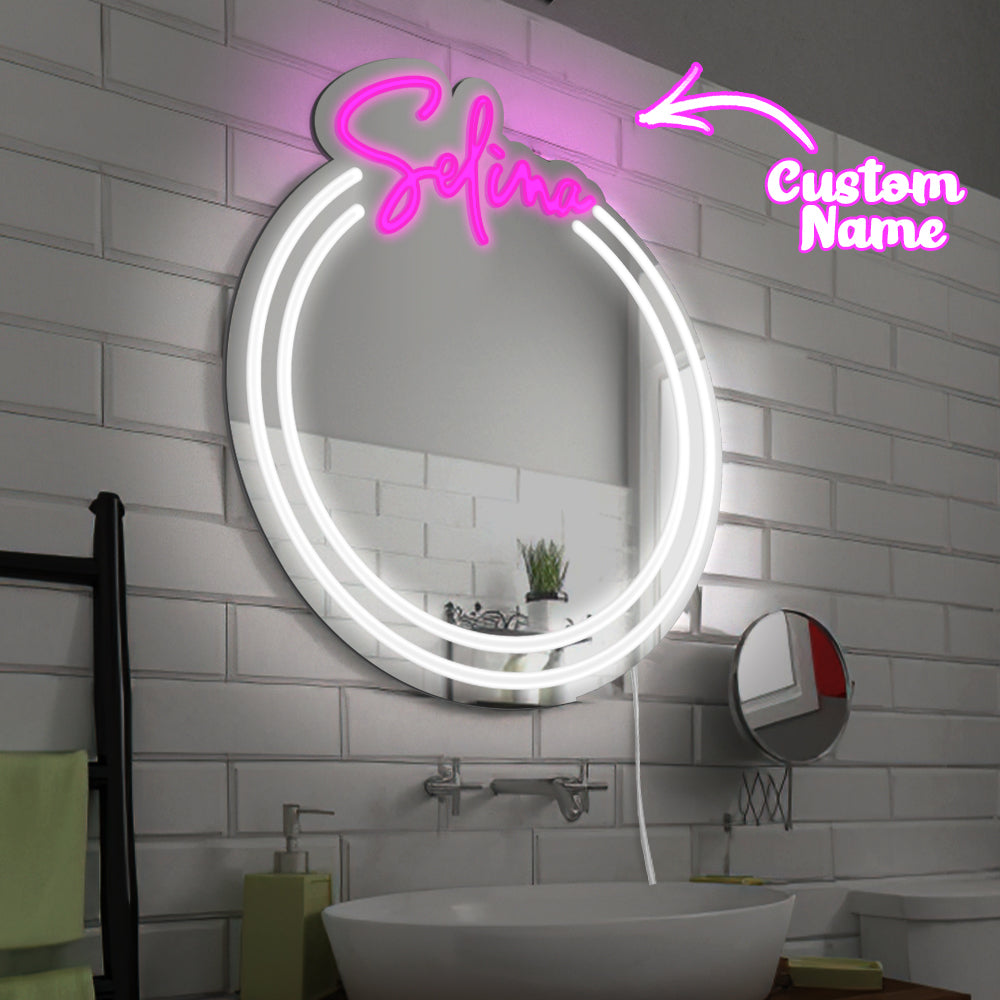 Color Neon Mirror Light