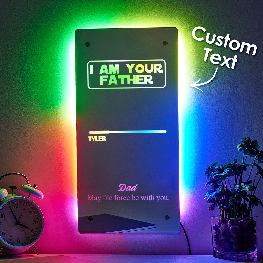 Lightsaber Mirror Lamp