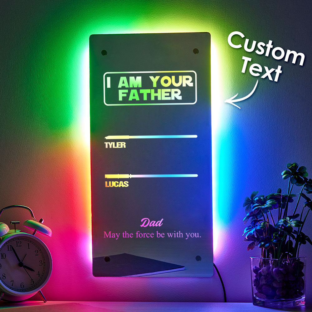 Lightsaber Mirror Lamp