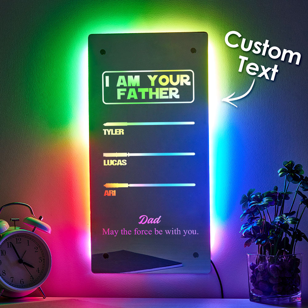 Lightsaber Mirror Lamp