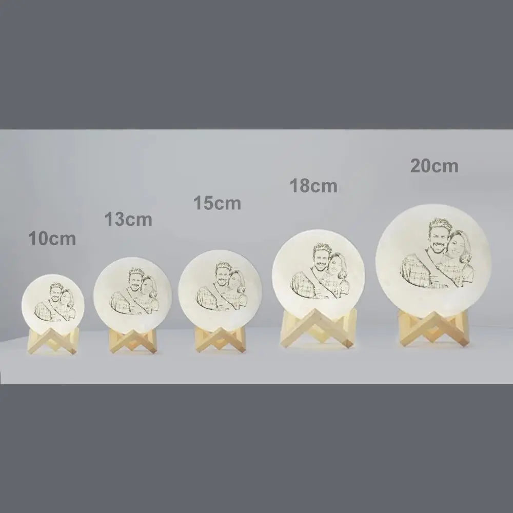 Name Photo Moon Lamp