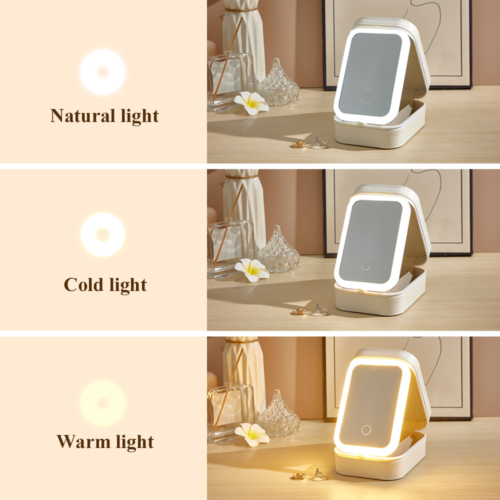 Birth Flower LED Mirror Box