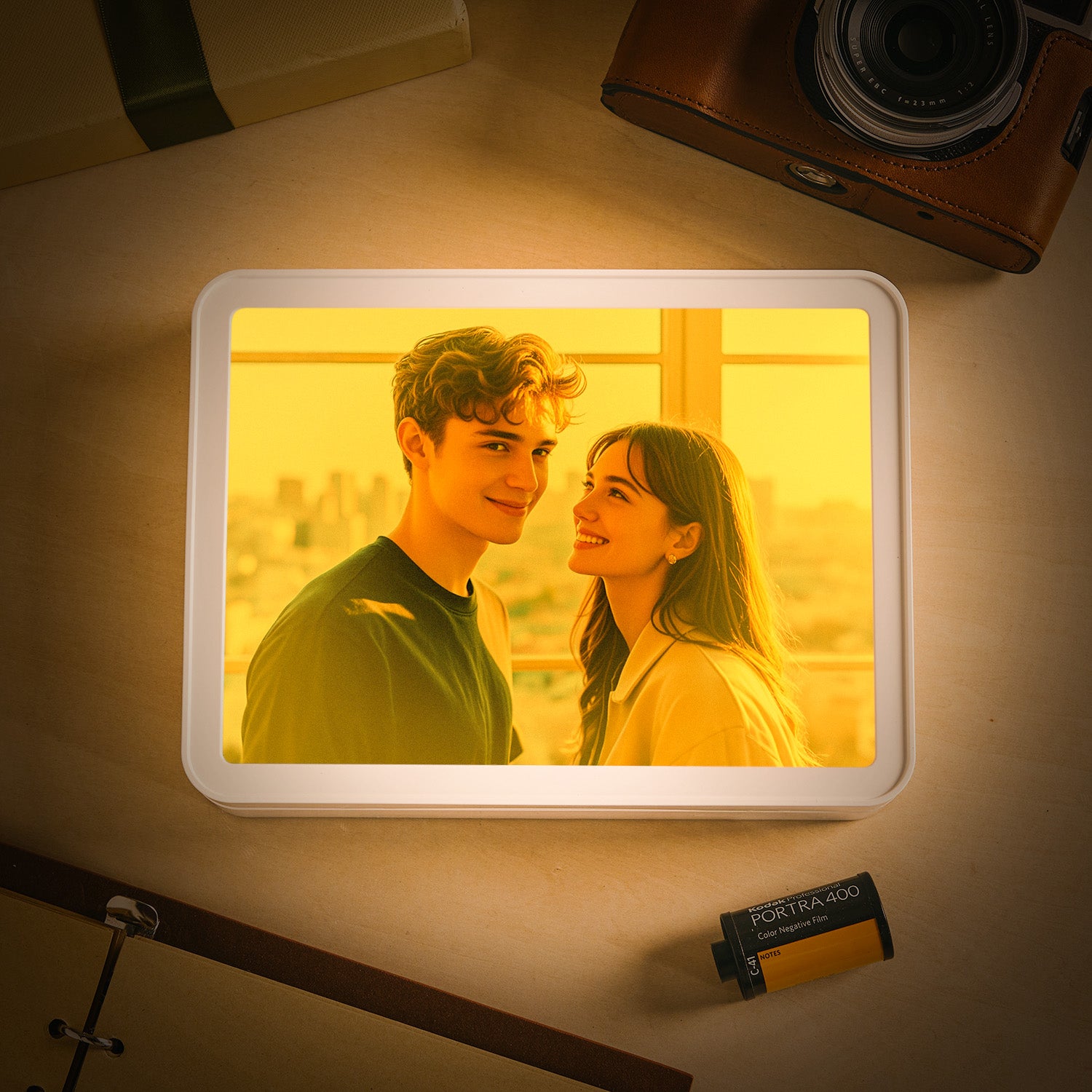 Photo Music Mirror Lamp