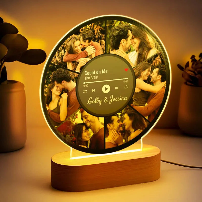 Photo Record Night Light