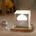 3D Moon Crystal Light