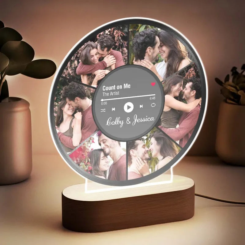 Photo Record Night Light