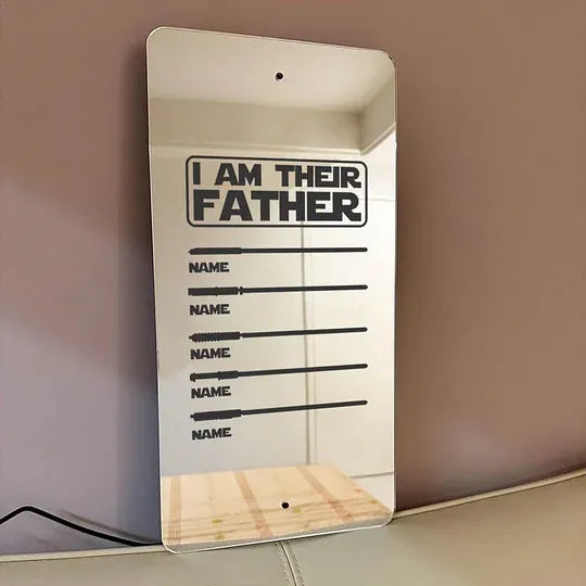 Lightsaber Mirror Lamp